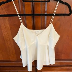 Spaghetti strap crop top